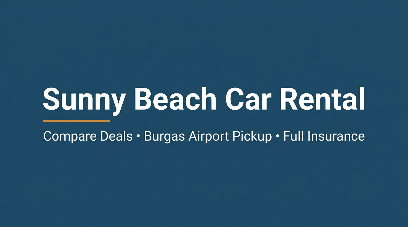 Sunny Renta Car Sunny Beach Car Rental — Compare Deals from €12/day
